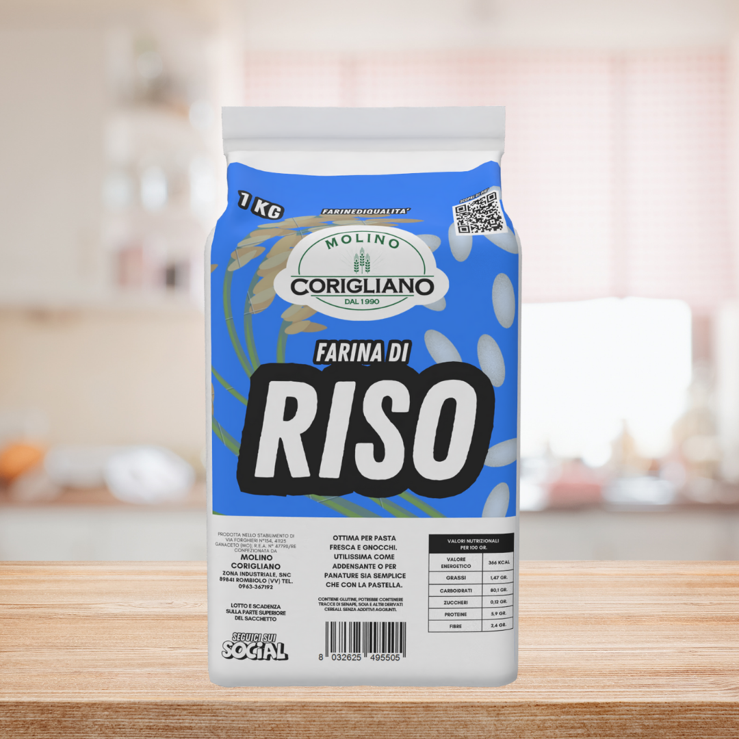 FARINA DI RISO - PER IMPASTI LEGGERI