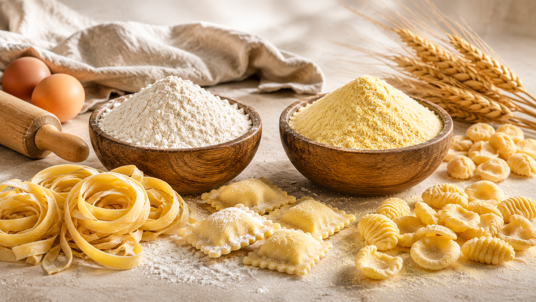 Pasta fresca: meglio la farina di grano tenero o la semola di grano duro?