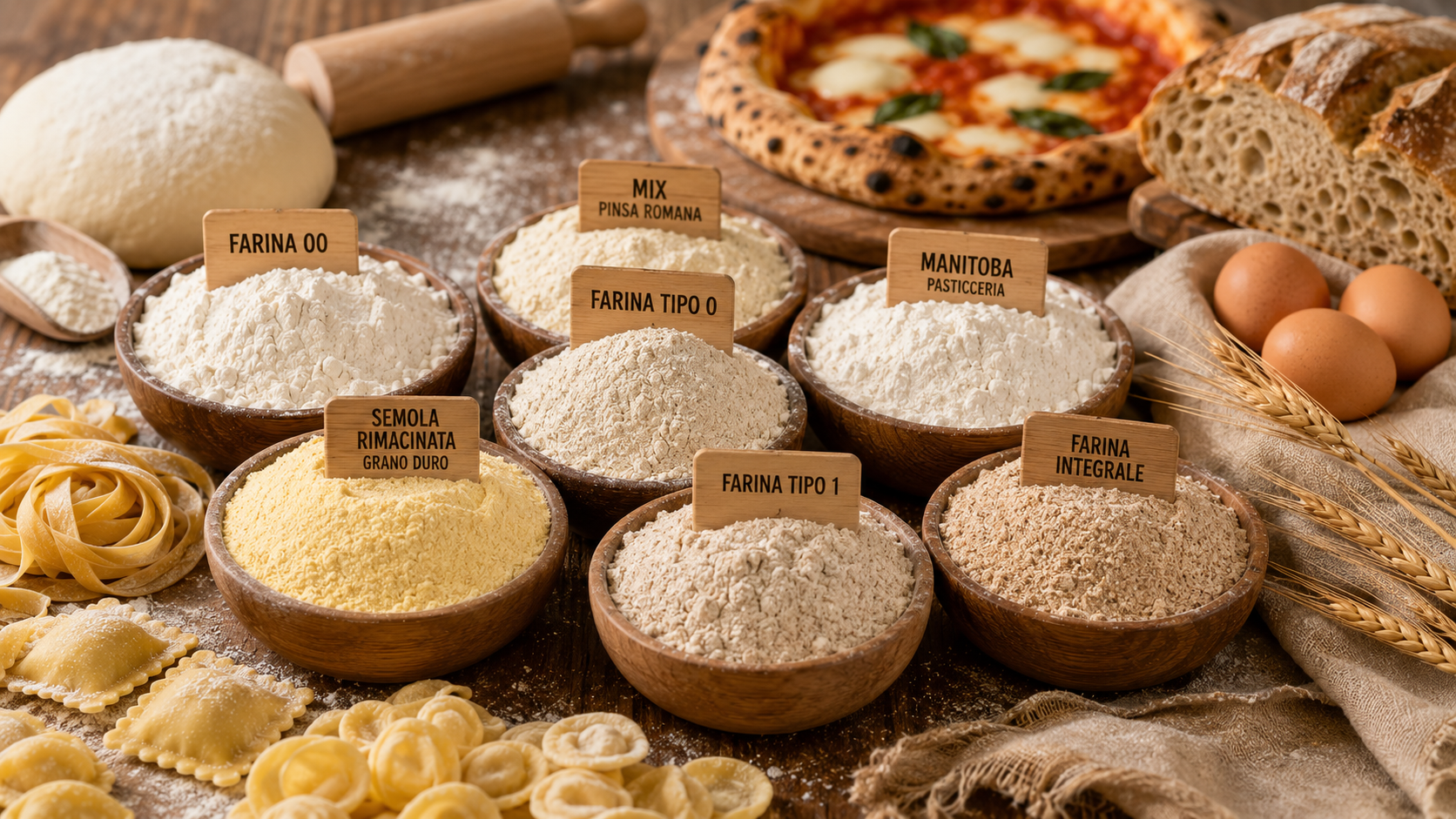 Come scegliere la farina giusta: guida completa per ogni preparazione