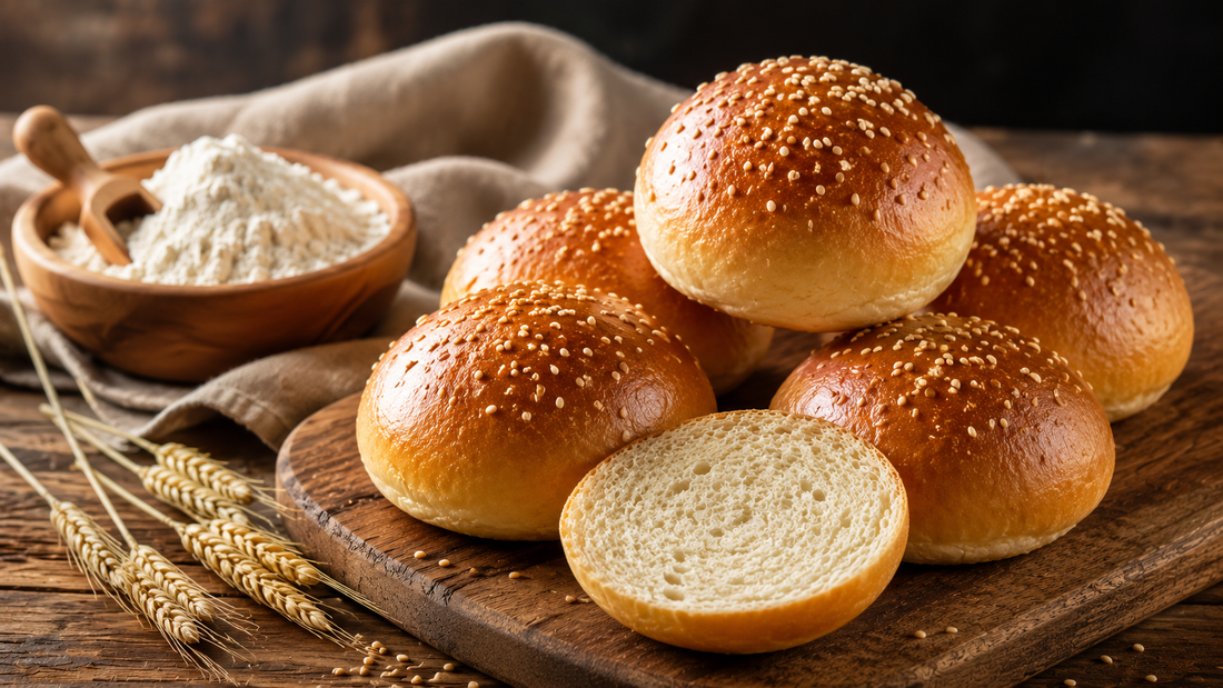 Burger Buns fatti in casa: la ricetta per panini da hamburger soffici come in hamburgeria