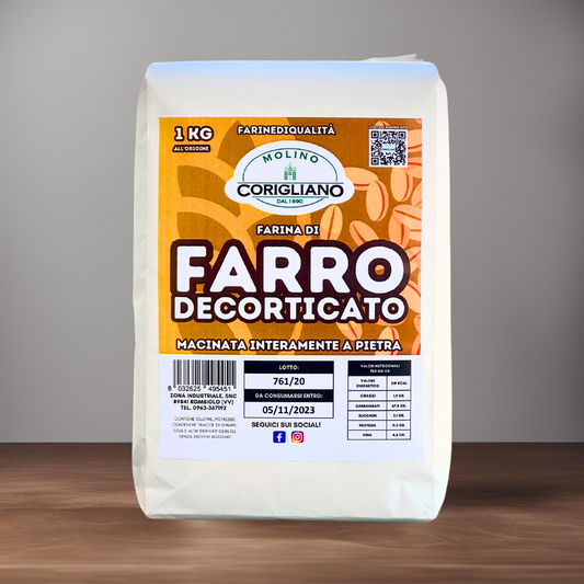 FARINA DI FARRO - MACINATA A PIETRA