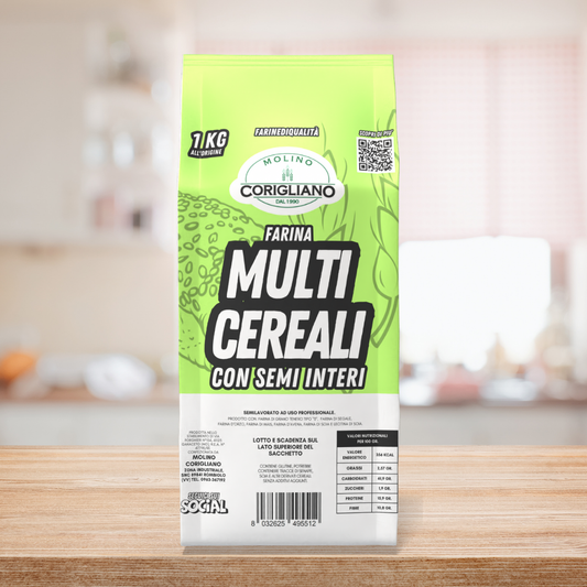 FARINA MULTICEREALI - CON SEMI INTERI