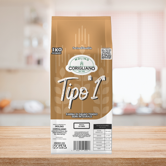 FARINA “TIPO 1” - MOLITA A CILINDRI